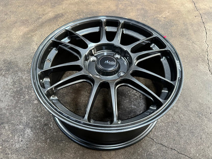 New 16X7 ET40 Advanti Ameros Rim (4 wheel) Gloss Gunmetal 4X114.3