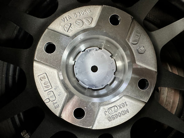 New 16X7 ET40 Advanti Ameros Rim (4 wheel) Gloss Gunmetal 4X114.3