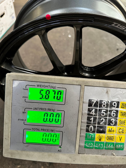 New 16X7 ET40 Advanti Ameros Rim (4 wheel) Gloss Gunmetal 4X114.3