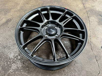New 17X7 ET40 Advanti Ameros Rim (4 wheel) Gloss Gunmetal 4X100