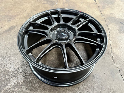 New 17X7 ET40 Advanti Ameros Rim (4 wheel) Gloss Gunmetal 4X100