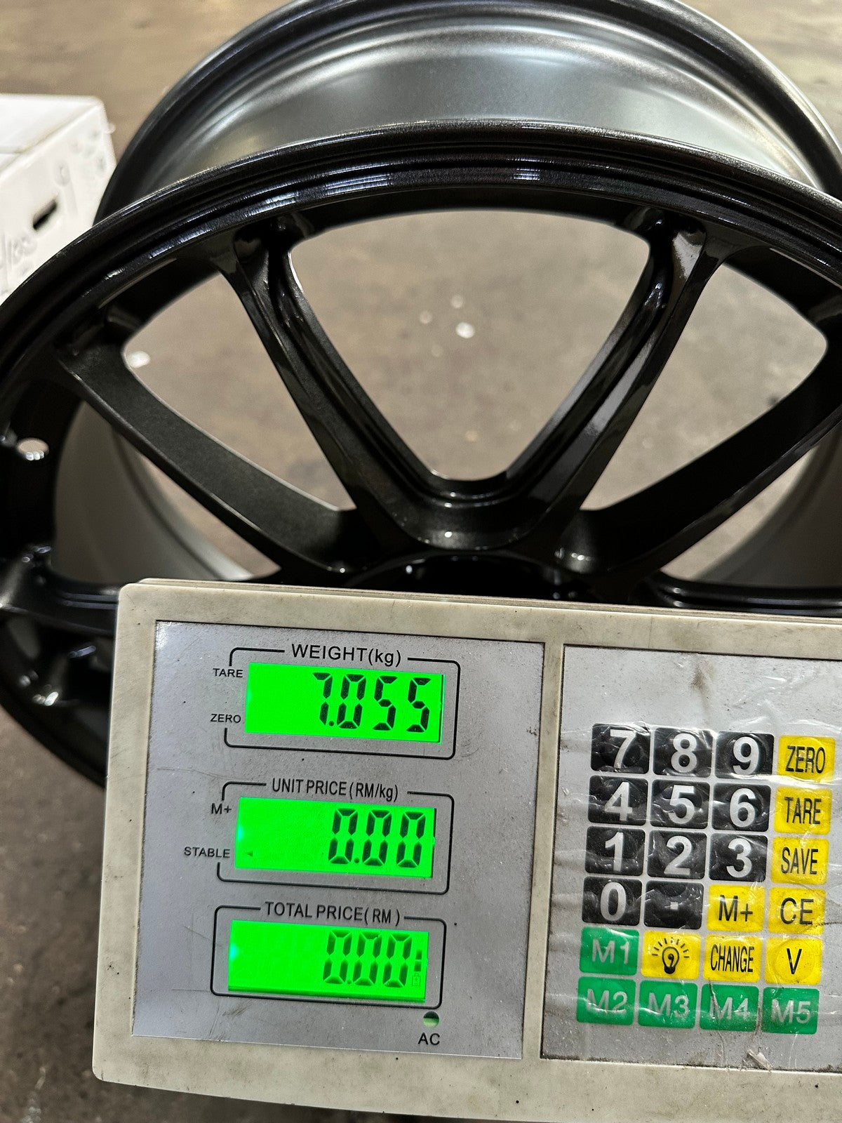 New 17X7 ET40 Advanti Ameros Rim (4 wheel) Gloss Gunmetal 4X100