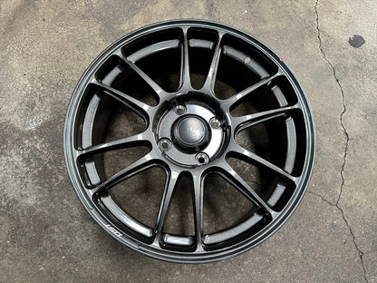 New 17X7 ET40 Advanti Ameros Rim (4 wheel) Gloss Gunmetal 4X114.3