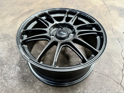 New 17X7 ET40 Advanti Ameros Rim (4 wheel) Gloss Gunmetal 4X114.3