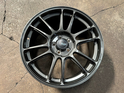 New 17X7 ET40 Advanti Ameros Rim (4 wheel) Gloss Gunmetal 5X100