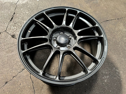 New 17X7 ET40 Advanti Ameros Rim (4 wheel) Gloss Gunmetal 5X100