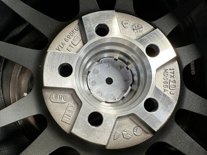 New 17X7 ET40 Advanti Ameros Rim (4 wheel) Gloss Gunmetal 5X100