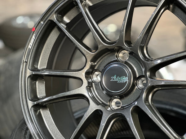 New 15X7.5 ET35 Advanti Ameros Rim (4 wheel) Gloss Gunmetal 4X100