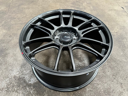 New 18X8.5 ET42 Advanti Ameros Rim (4 wheel) Gloss Gunmetal 5X114.3