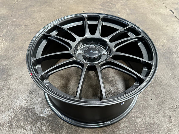 New 18X8.5 ET42 Advanti Ameros Rim (4 wheel) Gloss Gunmetal 5X114.3