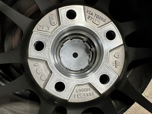 New 18X8.5 ET42 Advanti Ameros Rim (4 wheel) Gloss Gunmetal 5X114.3