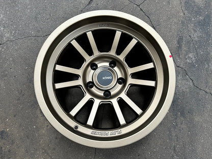 New 17X9 ET-12 Konig Hypertrail HT1 Rim (5 wheel) Matt Bronze 5X127