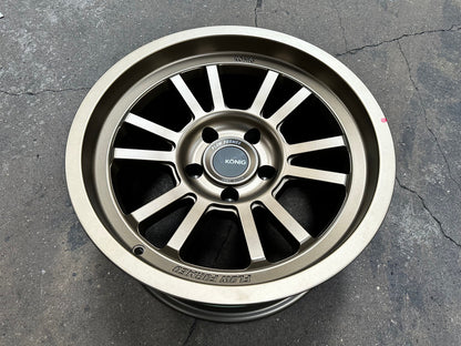 New 17X9 ET-12 Konig Hypertrail HT1 Rim (5 wheel) Matt Bronze 5X127