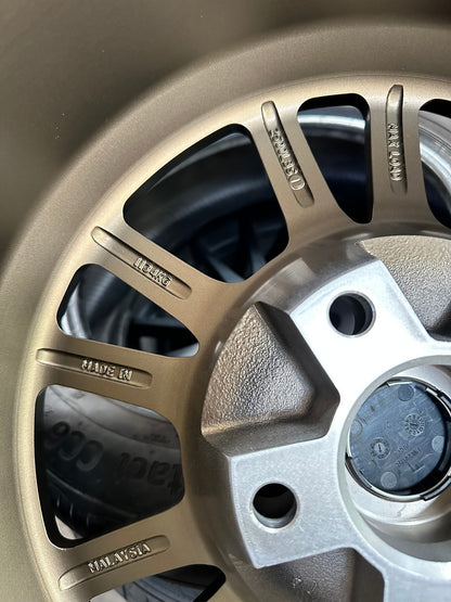 New 17X9 ET-12 Konig Hypertrail HT1 Rim (5 wheel) Matt Bronze 5X127