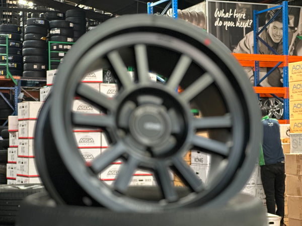 New 17X9 ET-12 Konig Hypertrail HT1 Rim (5 wheel) Matt Black 5X127