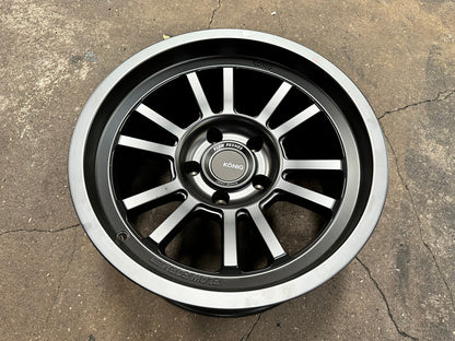 New 17X9 ET-12 Konig Hypertrail HT1 Rim (5 wheel) Matt Black 5X127