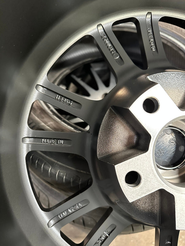 New 17X9 ET-12 Konig Hypertrail HT1 Rim (5 wheel) Matt Black 5X127