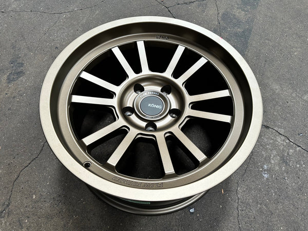 New 18X9 ET0 Konig Hypertrail HT1 Rim (5 wheel) Matt Bronze 5X127