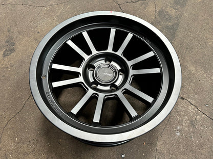 New 18X9 ET0 Konig Hypertrail HT1 Rim (5 wheel) Matt Black 5X127