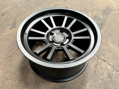 New 18X9 ET0 Konig Hypertrail HT1 Rim (5 wheel) Matt Black 5X127
