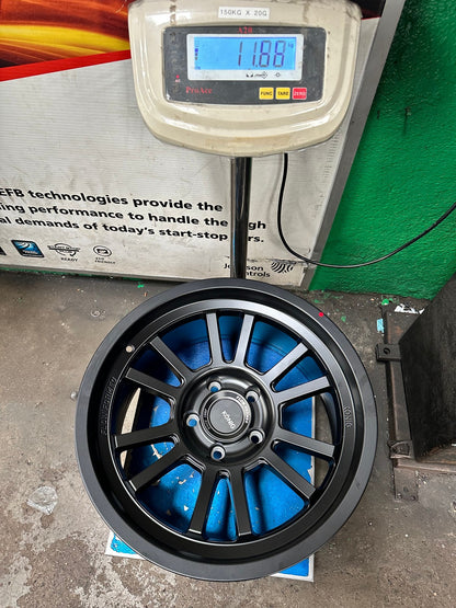 New 18X9 ET0 Konig Hypertrail HT1 Rim (5 wheel) Matt Black 5X127