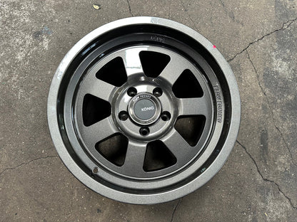 New 17X9 ET-12 Konig Hypertrail HT2 Rim (5 wheel) Gloss Gunmetal 5X127