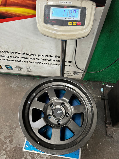 New 17X9 ET-12 Konig Hypertrail HT2 Rim (5 wheel) Gloss Gunmetal 5X127