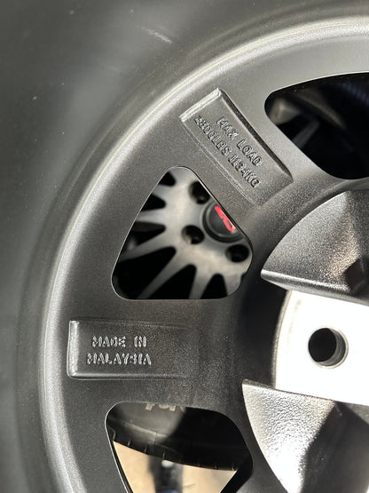 New 17X9 ET-12 Konig Hypertrail HT2 Rim (5 wheel) Matt Black 5X127