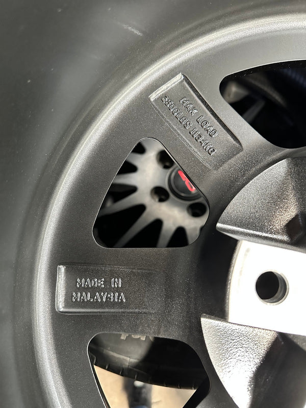 New 17X9 ET-12 Konig Hypertrail HT2 Rim (5 wheel) Matt Black 5X127