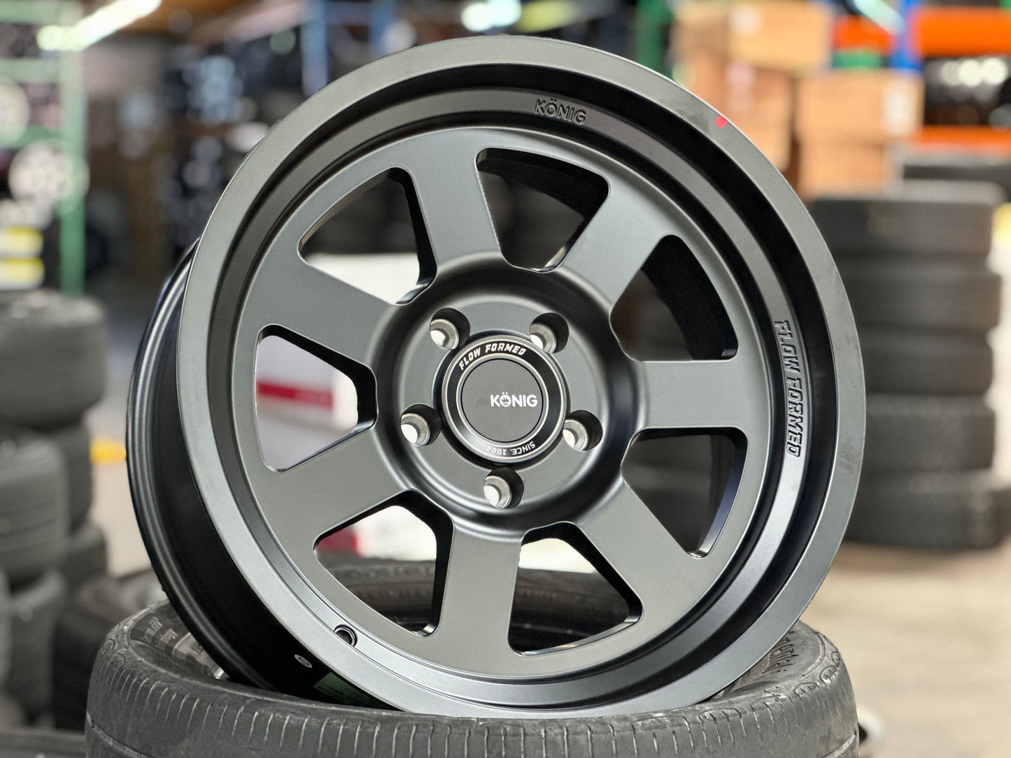 New 18X9 ET0 Konig Hypertrail HT2 Rim (5 wheel) Matt Bronze 5X127