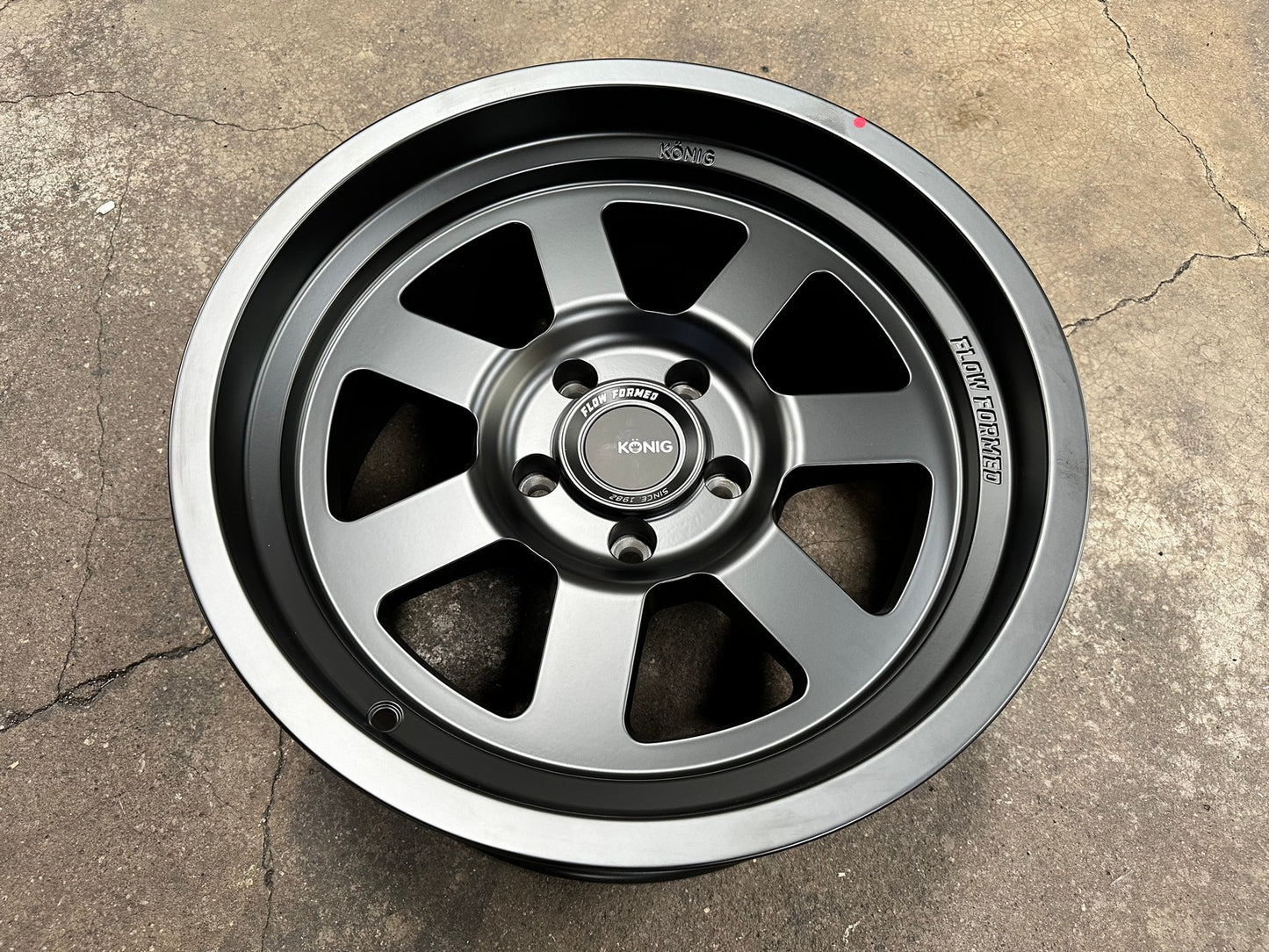 New 18X9 ET0 Konig Hypertrail HT2 Rim (5 wheel) Matt Bronze 5X127