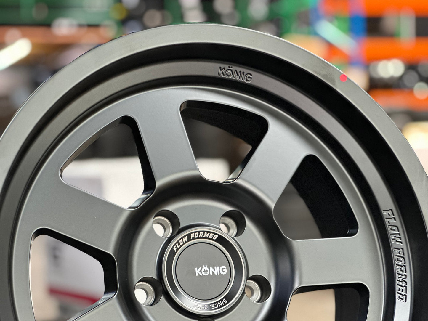 New 18X9 ET0 Konig Hypertrail HT2 Rim (5 wheel) Matt Bronze 5X127