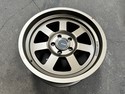 New 18X9 ET0 Konig Hypertrail HT2 Rim (5 wheel) Matt Black 5X127