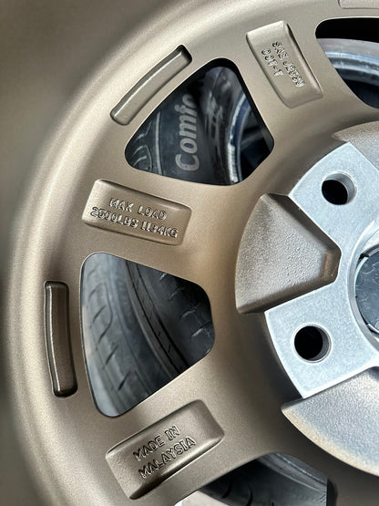 New 18X9 ET0 Konig Hypertrail HT2 Rim (5 wheel) Matt Black 5X127