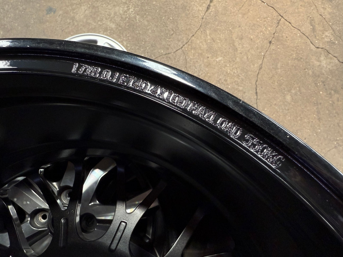 New 17X8 ET40 Konig MRK1 Rim (4 wheel) Gloss Gunmetal 4X100