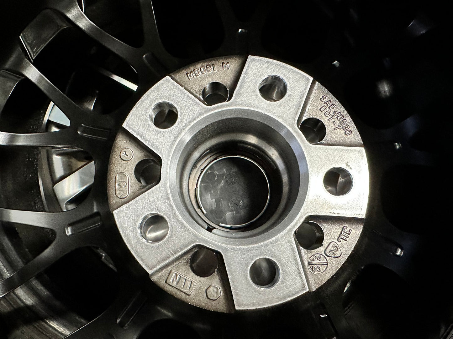 New 17X8 ET40 Konig MRK1 Rim (4 wheel) Gloss Gunmetal 5X114.3