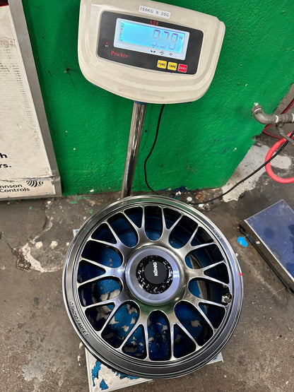 New 17X8 ET40 Konig MRK1 Rim (4 wheel) Gloss Gunmetal 5X114.3