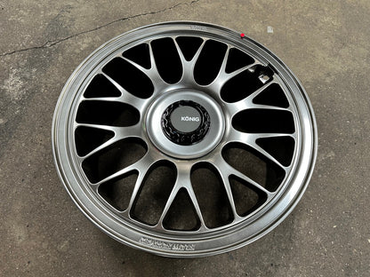 New 18X8.5 ET42 Konig MRK1 Rim (4 wheel) Gloss Gunmetal 5X108