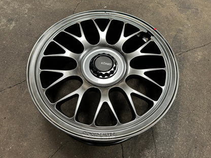 New 18X8.5 ET32 Konig MRK1 Rim (4 wheel) Gloss Gunmetal 5X112
