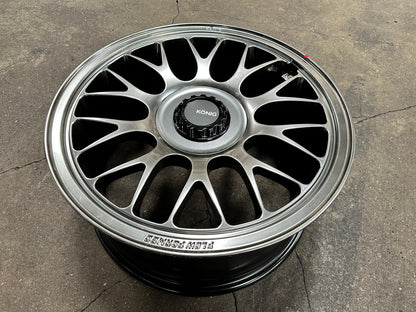 New 18X8.5 ET32 Konig MRK1 Rim (4 wheel) Gloss Gunmetal 5X112