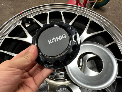 New 18X8.5 ET32 Konig MRK1 Rim (4 wheel) Gloss Gunmetal 5X112