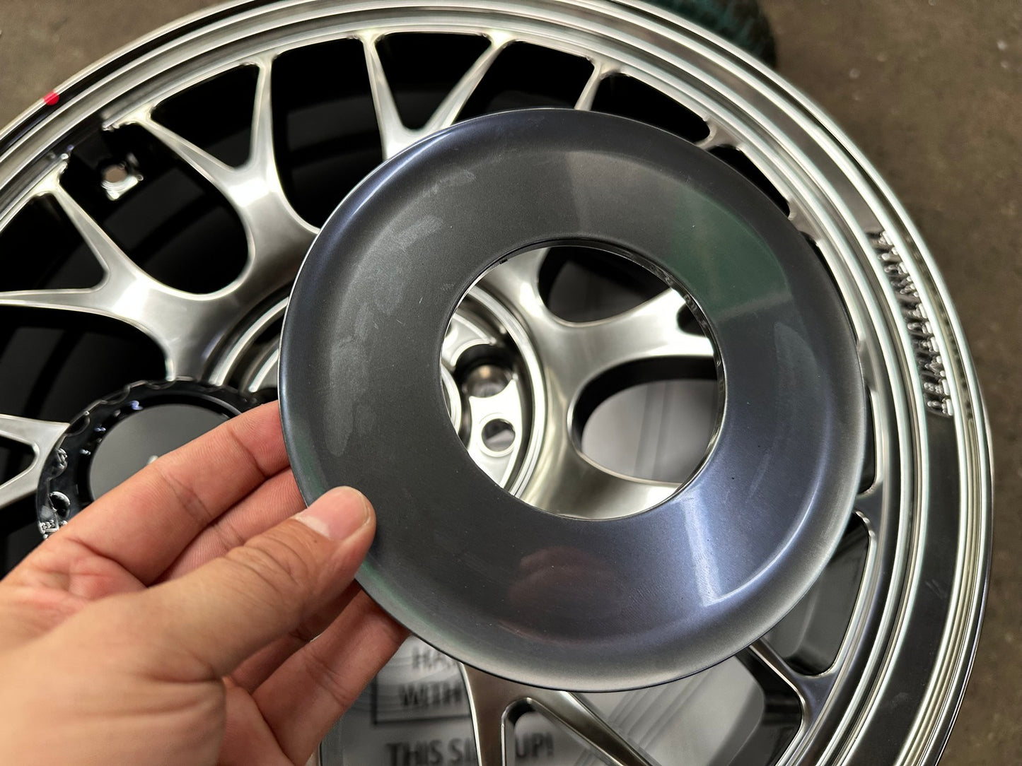 New 18X8.5 ET32 Konig MRK1 Rim (4 wheel) Gloss Gunmetal 5X112