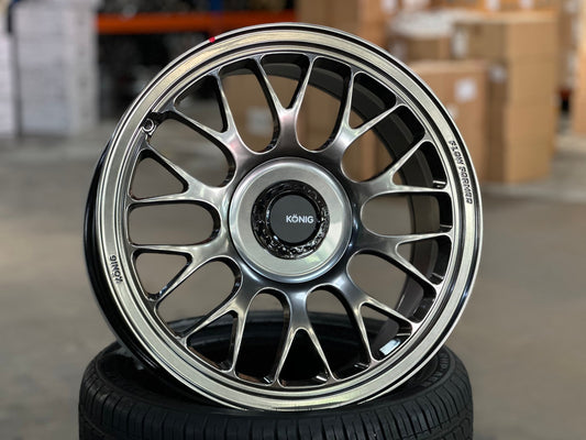 NEW 18X8.5 ET42 Konig MRK1 Rim (4 wheel) Hyper Carbon 5X112