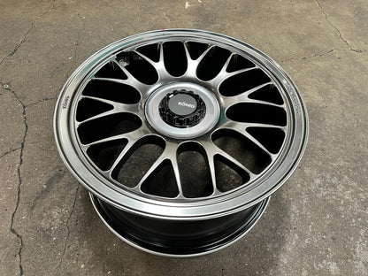 New 18X8.5 ET42 Konig MRK1 Rim (4 wheel) Gloss Gunmetal 5X112