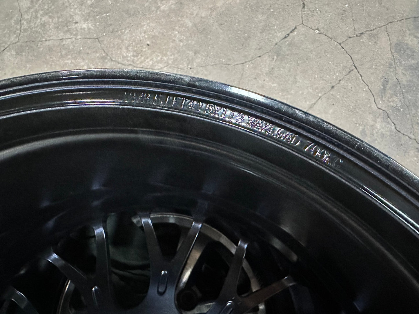 New 18X8.5 ET42 Konig MRK1 Rim (4 wheel) Gloss Gunmetal 5X112