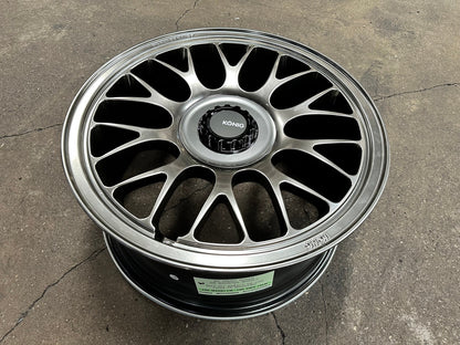 New 18X8.5 ET35 Konig MRK1 Rim (4 wheel) Gloss Gunmetal 5X114.3