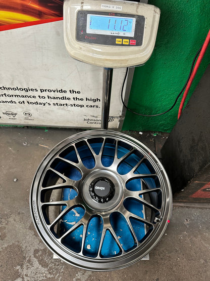 New 19X8.5 ET42 Konig MRK1 Rim (4 wheel) Gloss Gunmetal 5X112