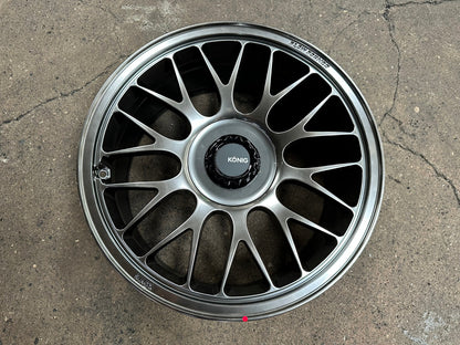 New 19X9 ET42 Konig MRK1 Rim (4 wheel) Gloss Gunmetal 5X112