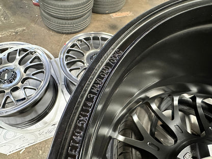 New 18X9.5 ET40 Konig MRK1 Rim (4 wheel) Gloss Gunmetal 5X114.3