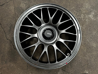 New 19X9.5 ET40 Konig MRK1 Rim (4 wheel) Gloss Gunmetal 5X114.3